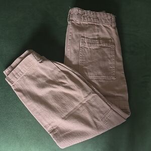 Womens Banana Republic Factory Cropped Cargo Pants Sz 0